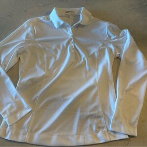 Nike White Golf Polo Shirt